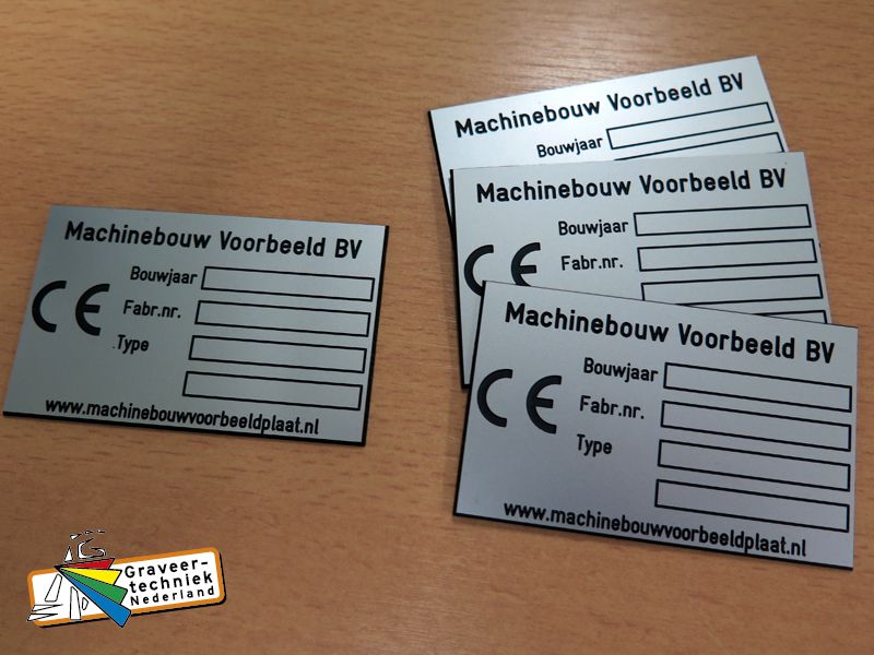 Ce Typeplaten En Certificering