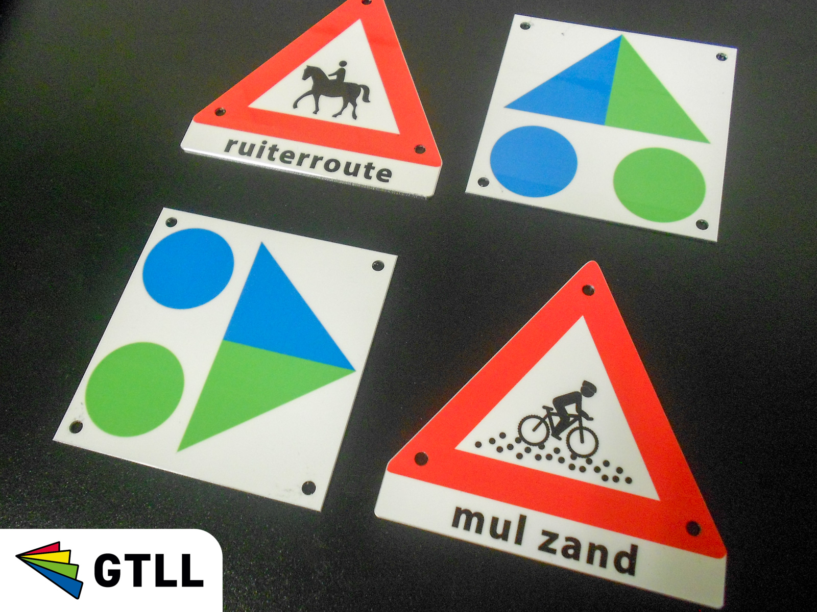 ATB mountainbike routebord plaatjes