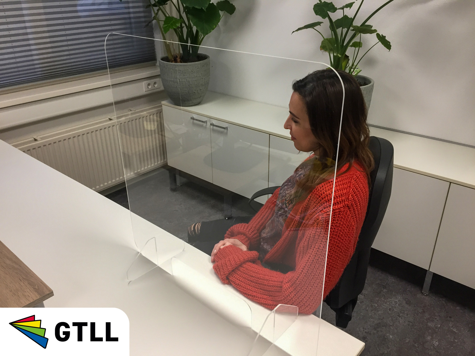 Plexiglas covid scherm