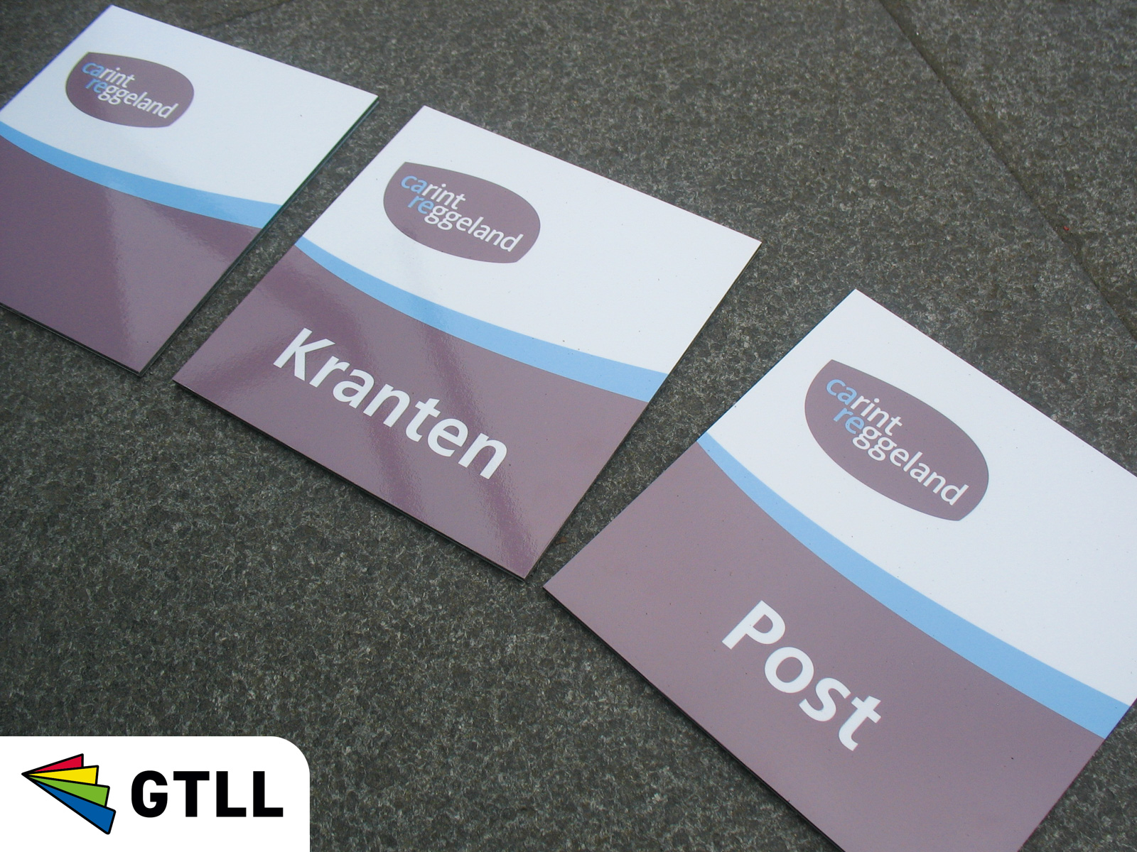 Logoborden voor zorginstellingen