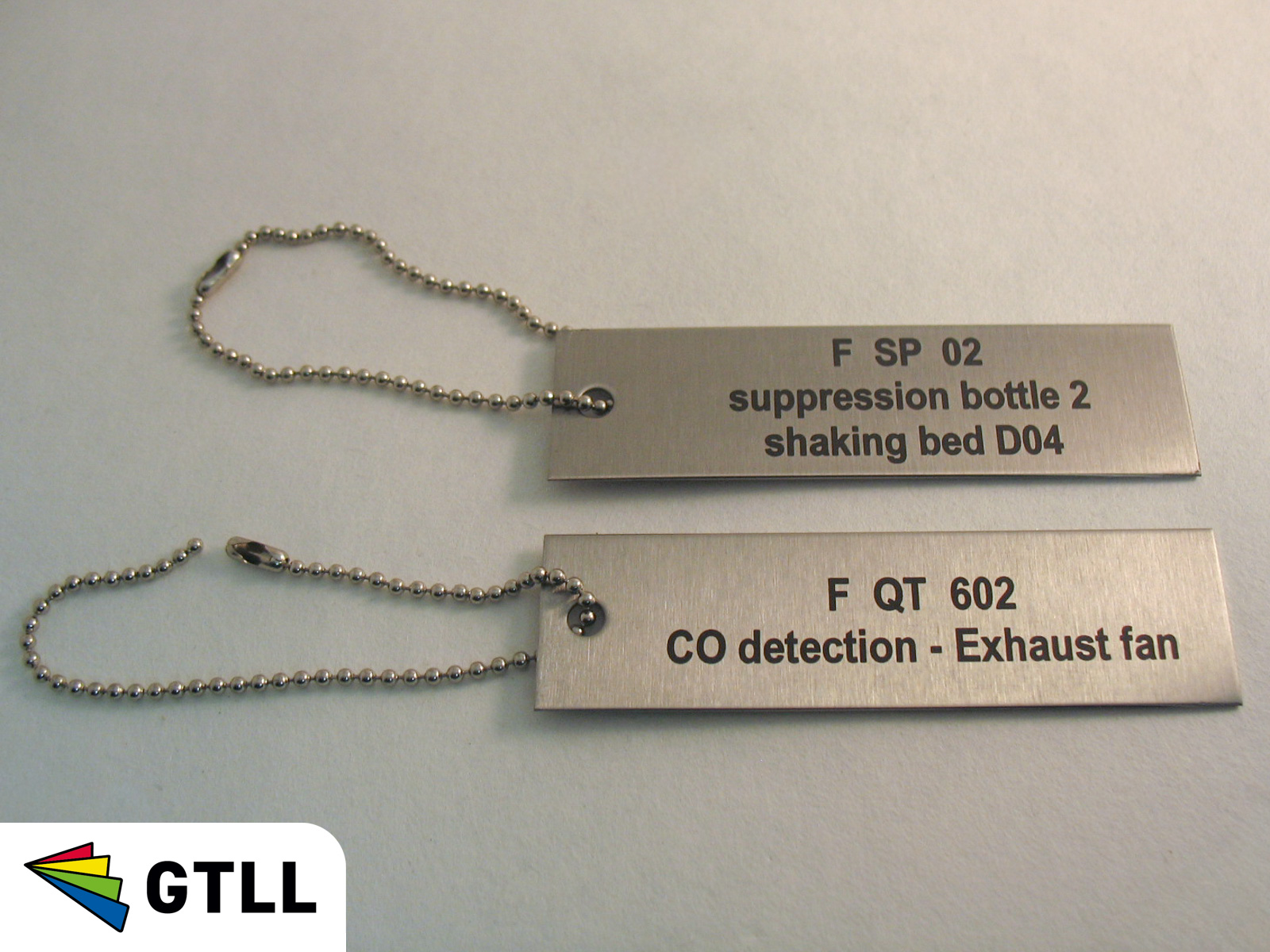 RVS labels geschikt voor tiewrap bevestiging