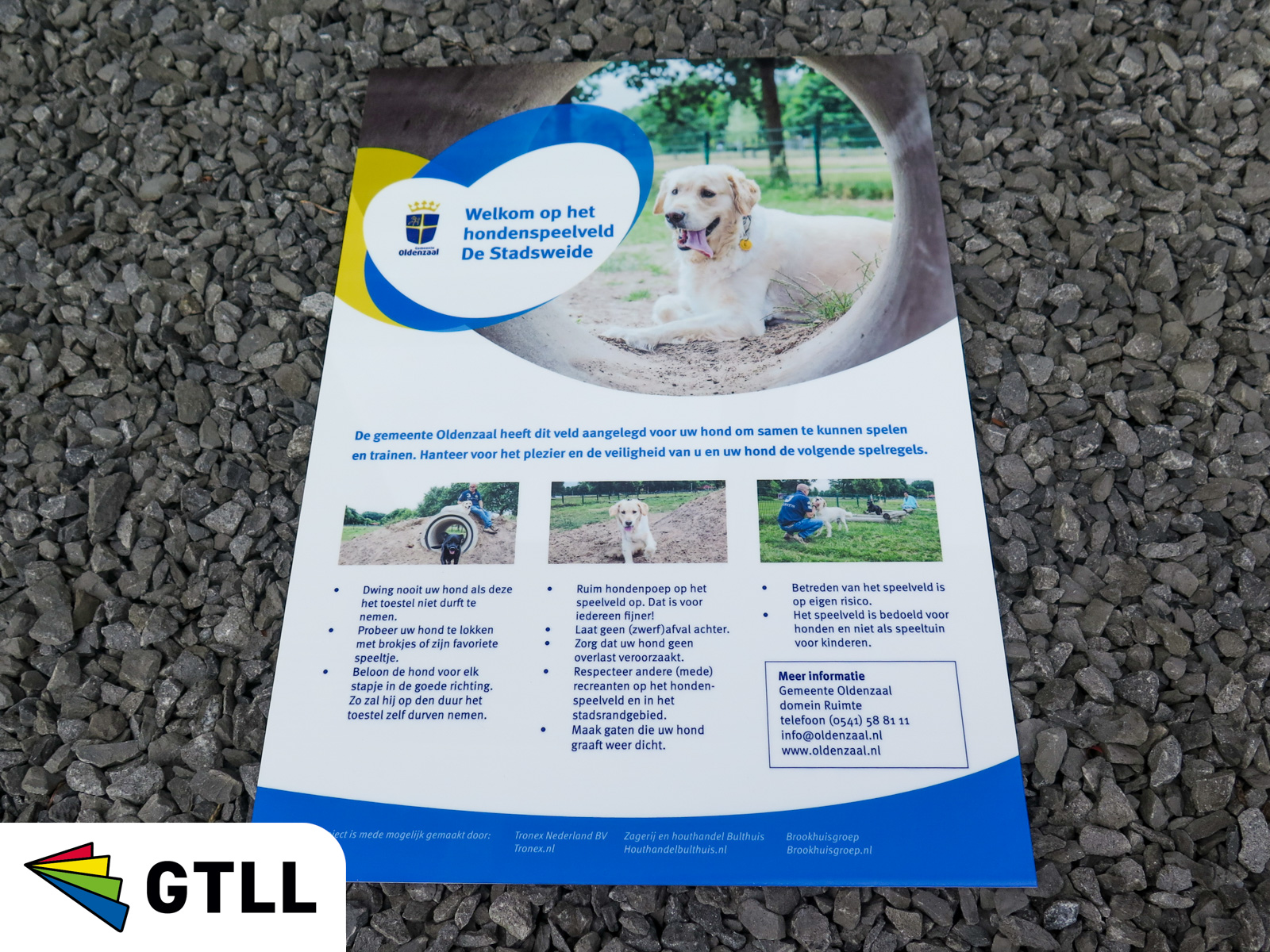 aanduidingsborden in allerlei afmetingen voor de overheid