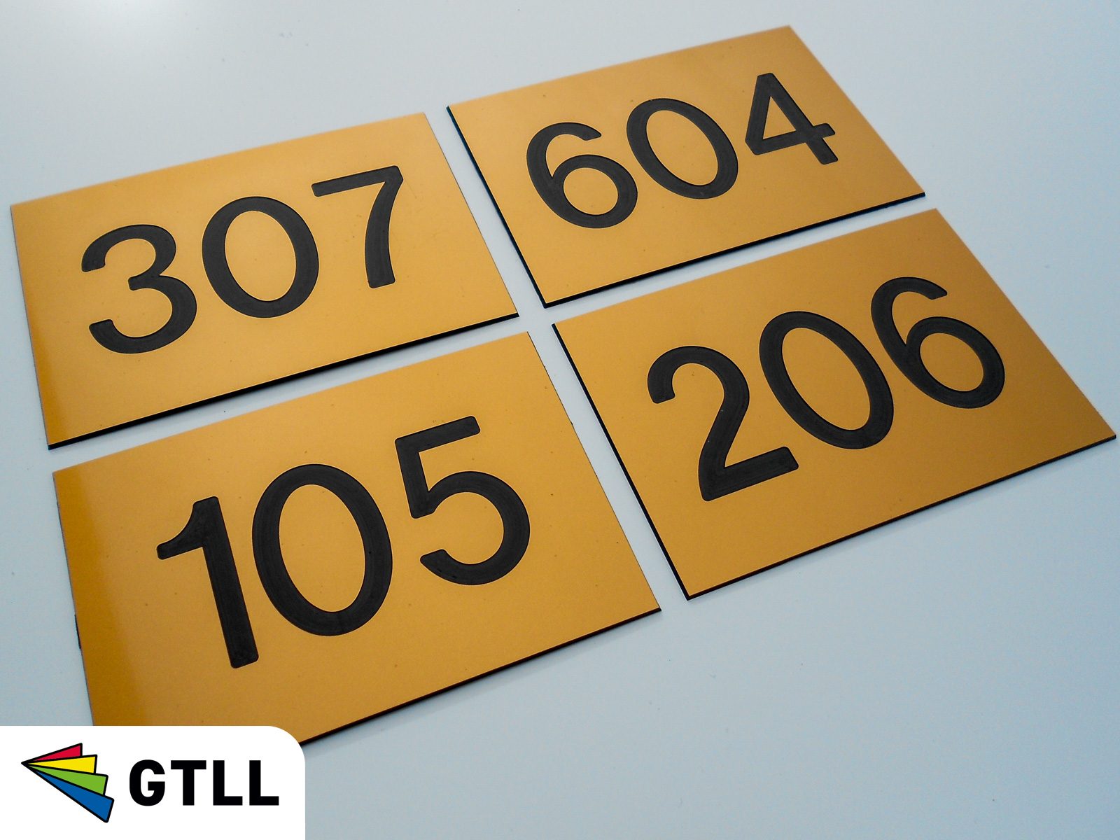 Kamernummers voor hotelketen