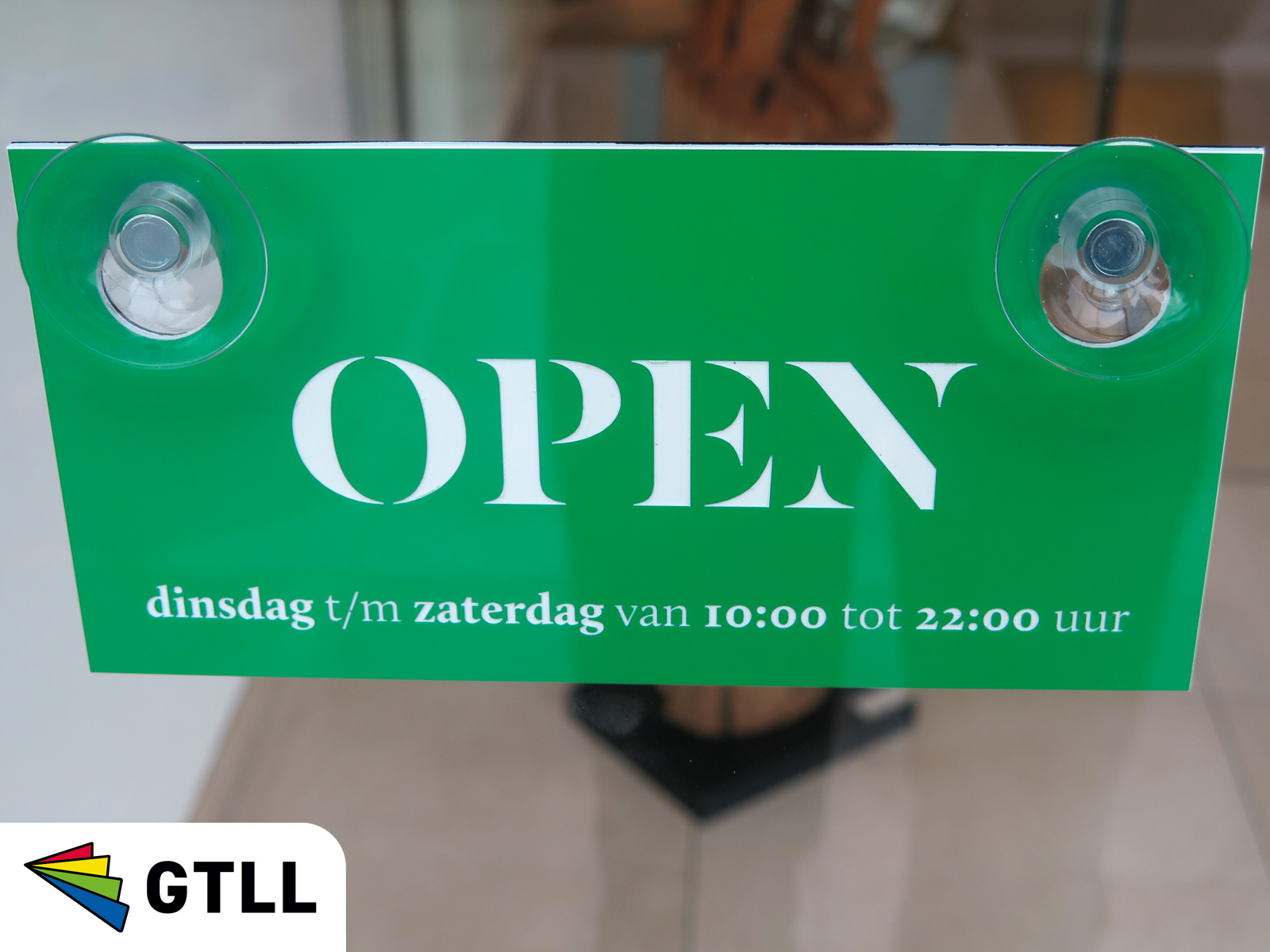 Openings bord voor Retail