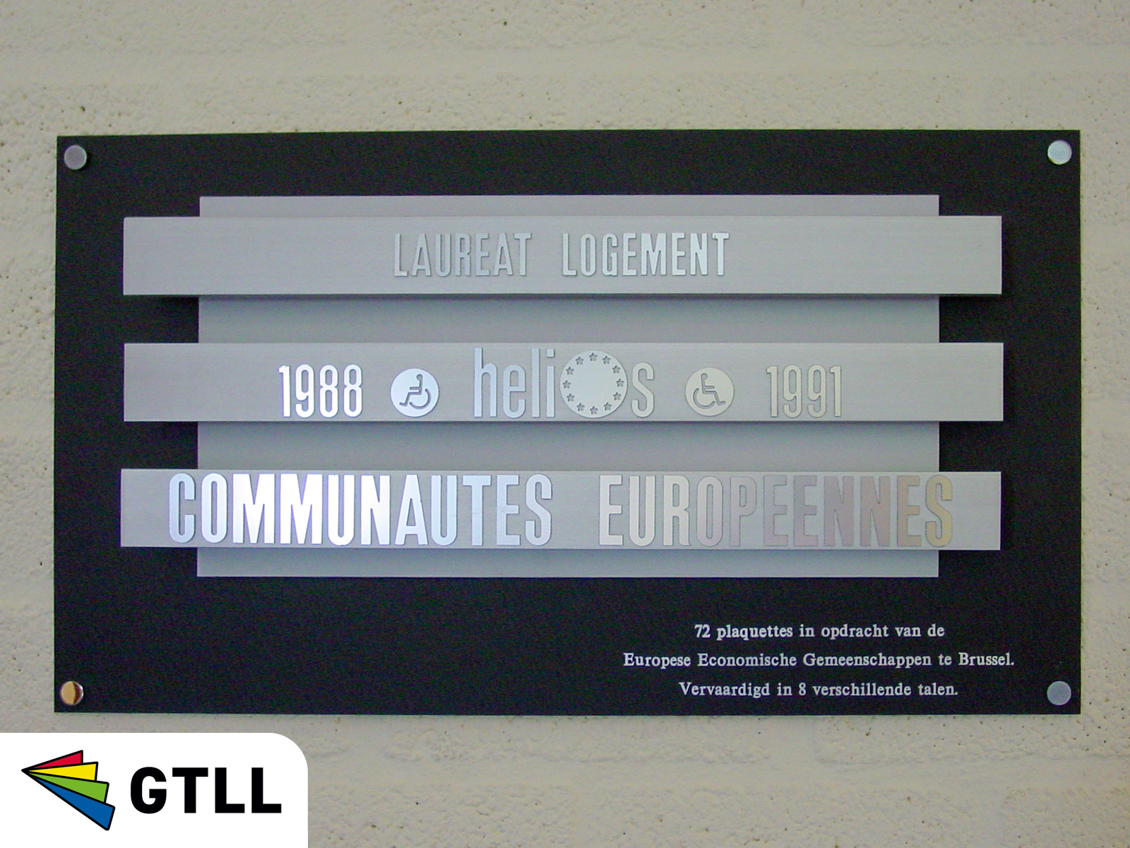 Plaquette voor de EU