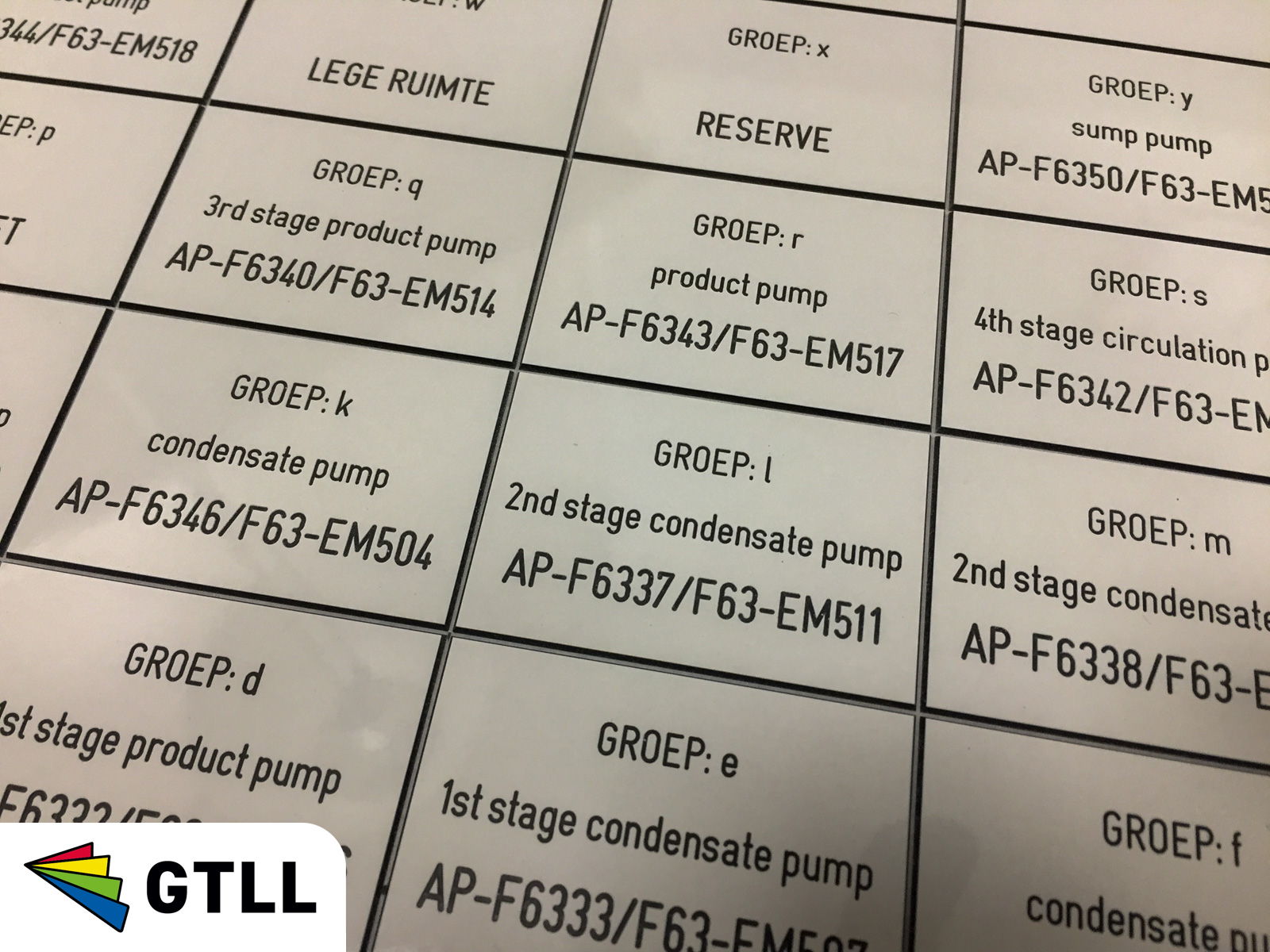 Kunststof graveerplaatjes in elk formaat
