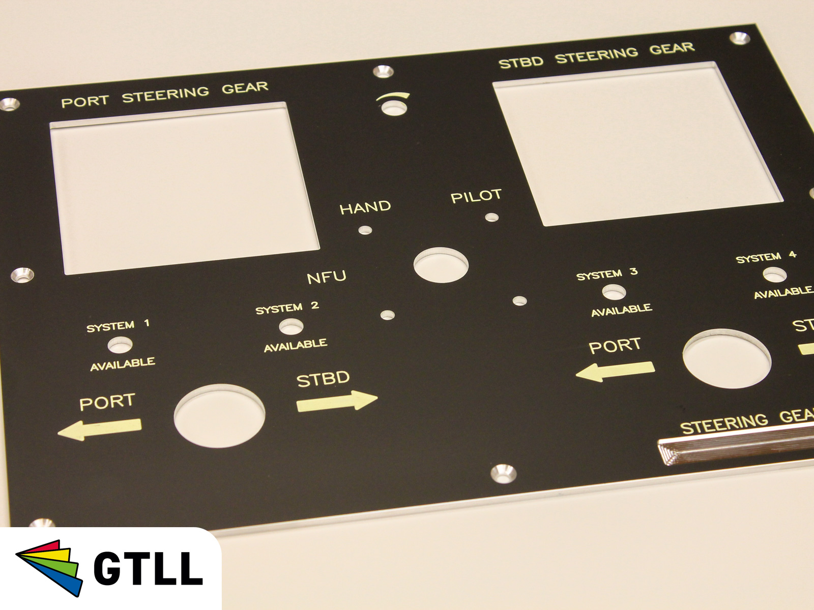 Boegschroef bedienings paneel voor scheepbouw