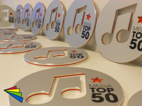 Mega top 50 award