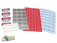 picto stickers op vel